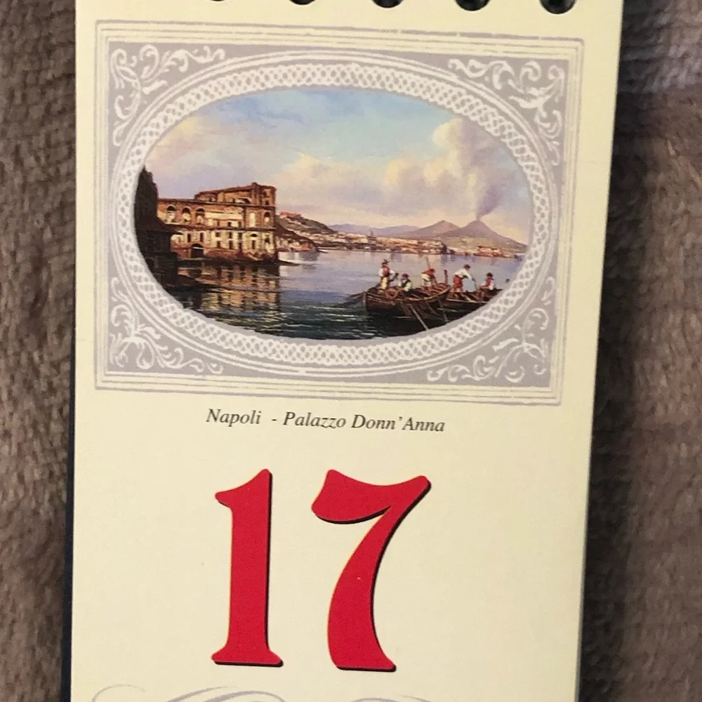 Italian Brand New Il Perpetuo Calendar In Box - “ Perpetual “